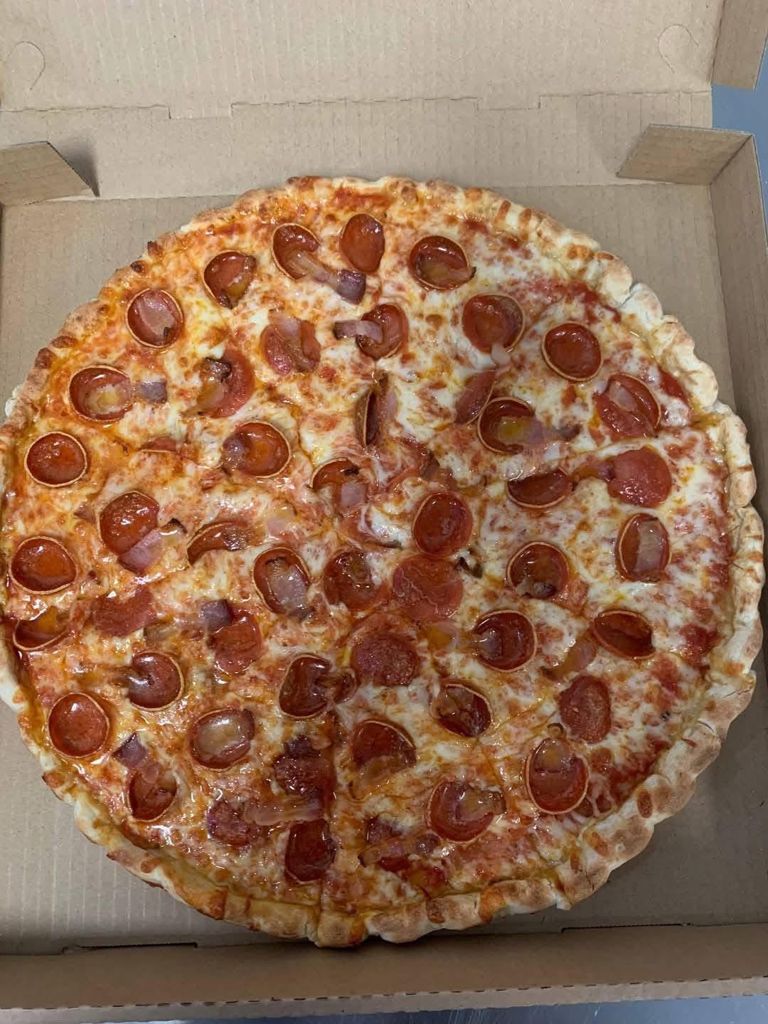 Pepperoni pizza from Giovanni's